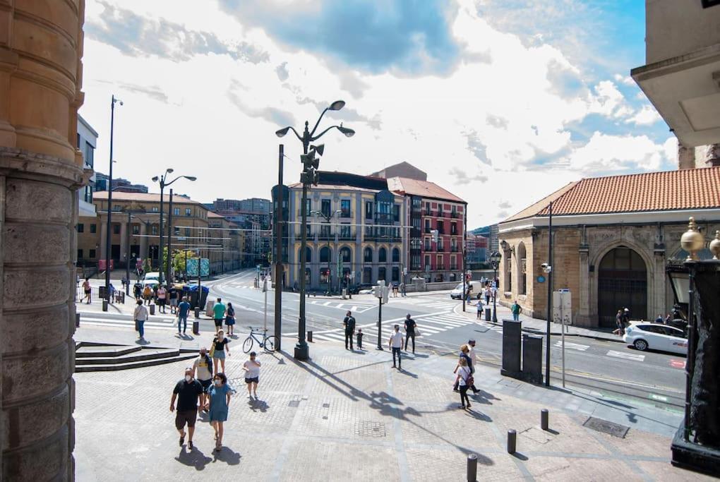 Familias Y Grupos - Muy Buena Ubicacion - Bilbao Apartment Bagian luar foto